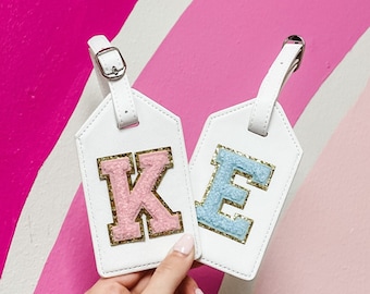 Patch Letter Luggage Tag