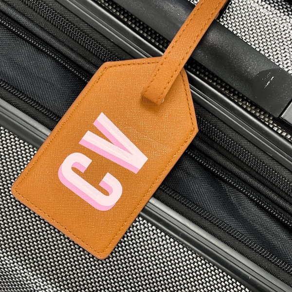 Shadow Monogram Luggage Tag