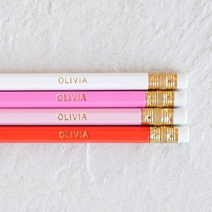 Custom Gold Foil Pencils image 2