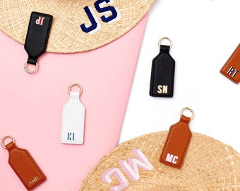 Shadow Monogram Leather Hat Clip