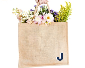 Shadow Monogram Jute Carryall (Bottom Right)