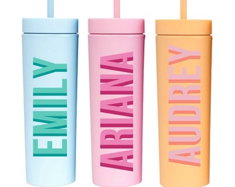 Custom Name 16 oz Matte Tumbler