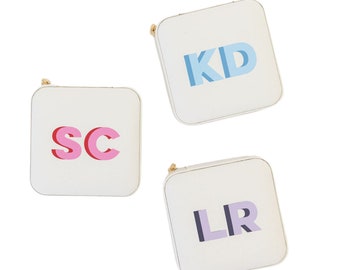 Shadow Monogram Travel Jewelry Case