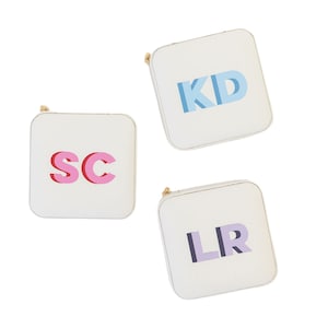 Shadow Monogram Travel Jewelry Case