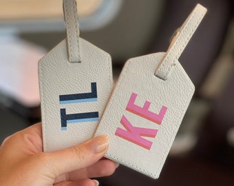 Shadow Monogram Luggage Tag