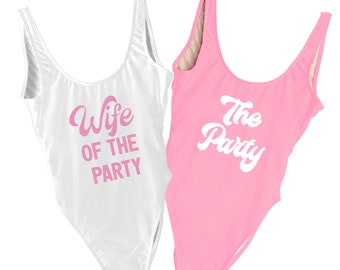 Wife of The Party & The Party Swimsuit