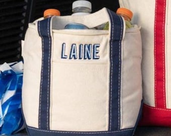 Spieltags-Kühltasche bestickt // bestickte Kühltasche, Snack-Tasche, Sport-Kühltasche, Monogramm Kühltasche