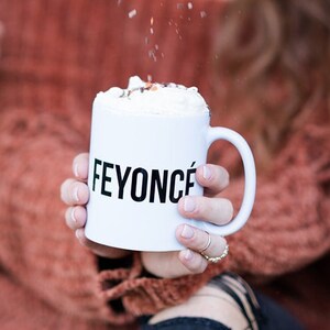 feyonce and bae z mugs
