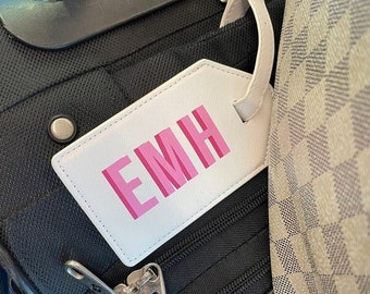 Shadow Monogram Luggage Tag