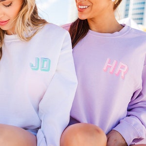 Embroidered Shadow Monogram Sweatshirt