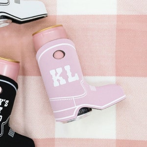 Monogram Boot Can Cooler