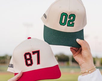 Gorra estilo camionero vintage con número de camiseta bordado // Gorra deportiva con número bordado personalizado, número de jugador personalizado, gorra personalizada para mamás deportistas