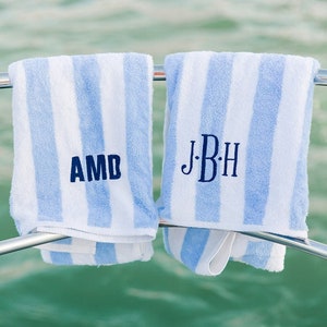 Embroidered Cabana Towel