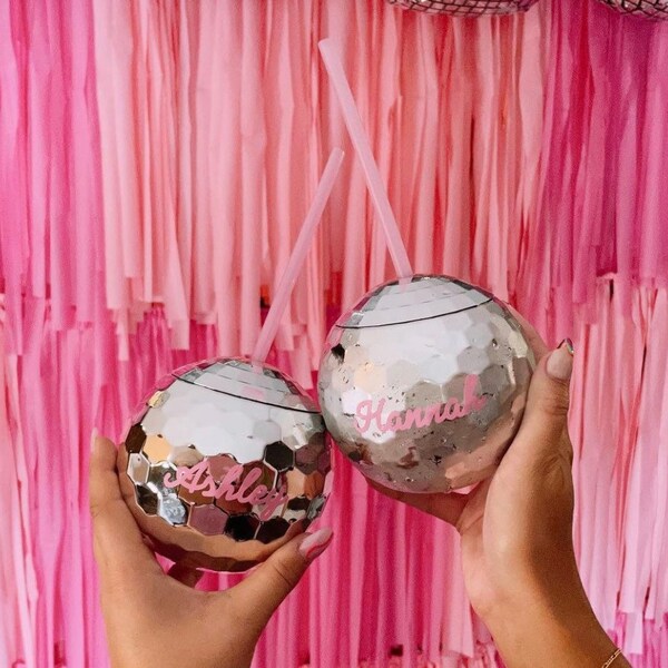 Disco Ball Cups Bulk Etsy