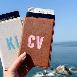 Shadow Monogram Passport Holder