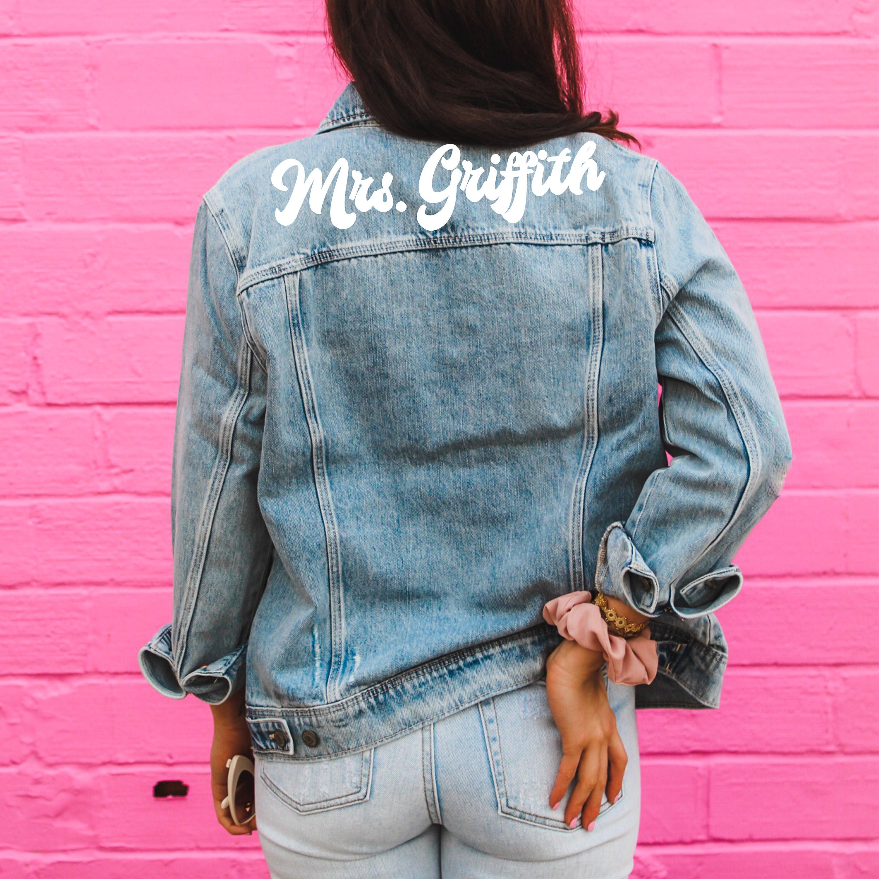 DIY Custom Jean Jacket // Custom 