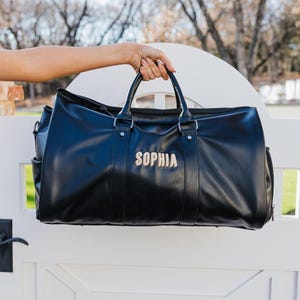 Sac de sport convertible brodé pour vêtement//sac de voyage personnalisé, sac pour bébé, sac de week-end monogrammé, sac d'hôpital, sac de voyage monogrammé