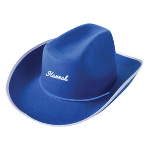 Custom Cowboy Hat // Bachelorette Trip  Honeymoon Beach Weekend 4th of July