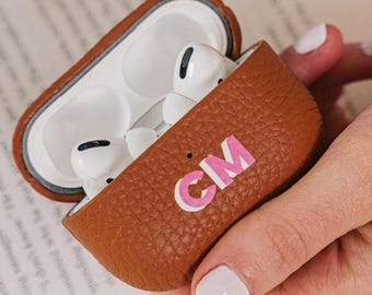 Shadow Monogram AirPods Pro Case // AirPod Pro 2, Customized AirPod Pro Case, Monogram AirPod Case, AirPod Case Holder, Christmas Gift
