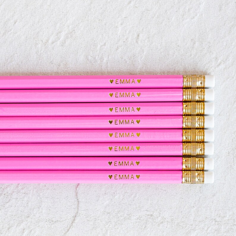 Custom Gold Foil Pencils image 8