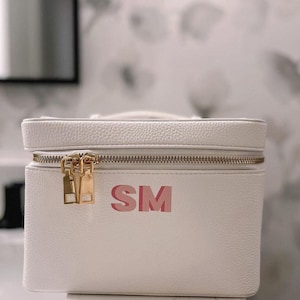 Shadow Monogram Leather Train Case