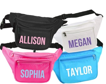 Custom Name Fanny Packs