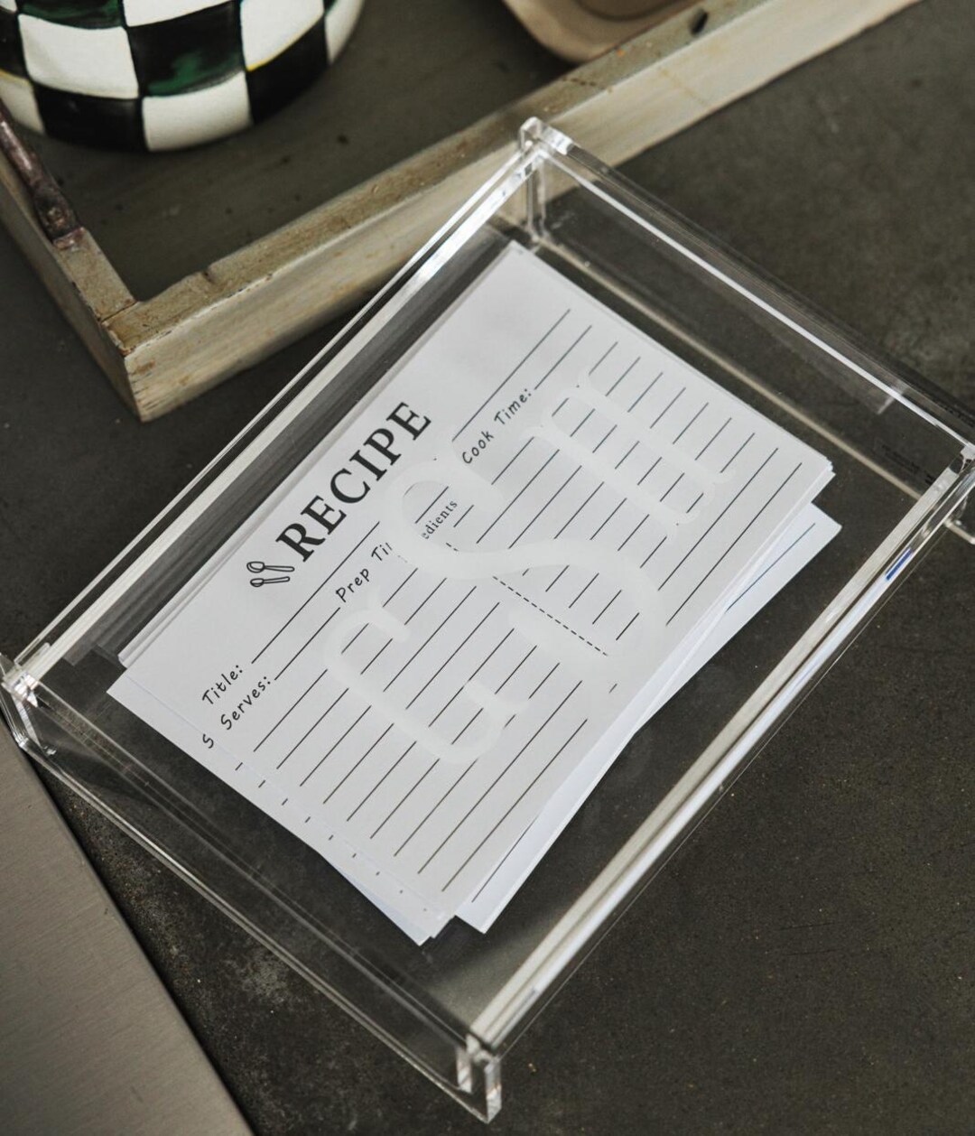 Personalized Acrylic Catchall Box // Personalized Storage Box, Keepsake ...
