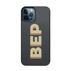 Shadow Monogram Leather Phone Case