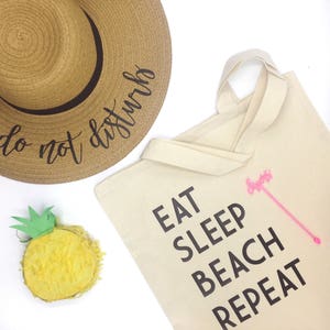 Eat Beach Sleep Repeat Tote image 7