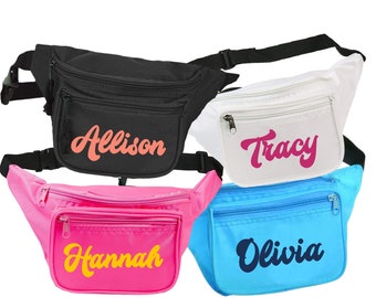 Custom Name Fanny Packs