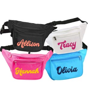 Custom Name Fanny Packs