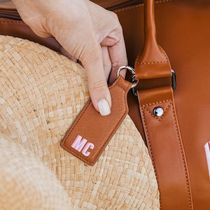 Shadow Monogram Leather Hat Clip