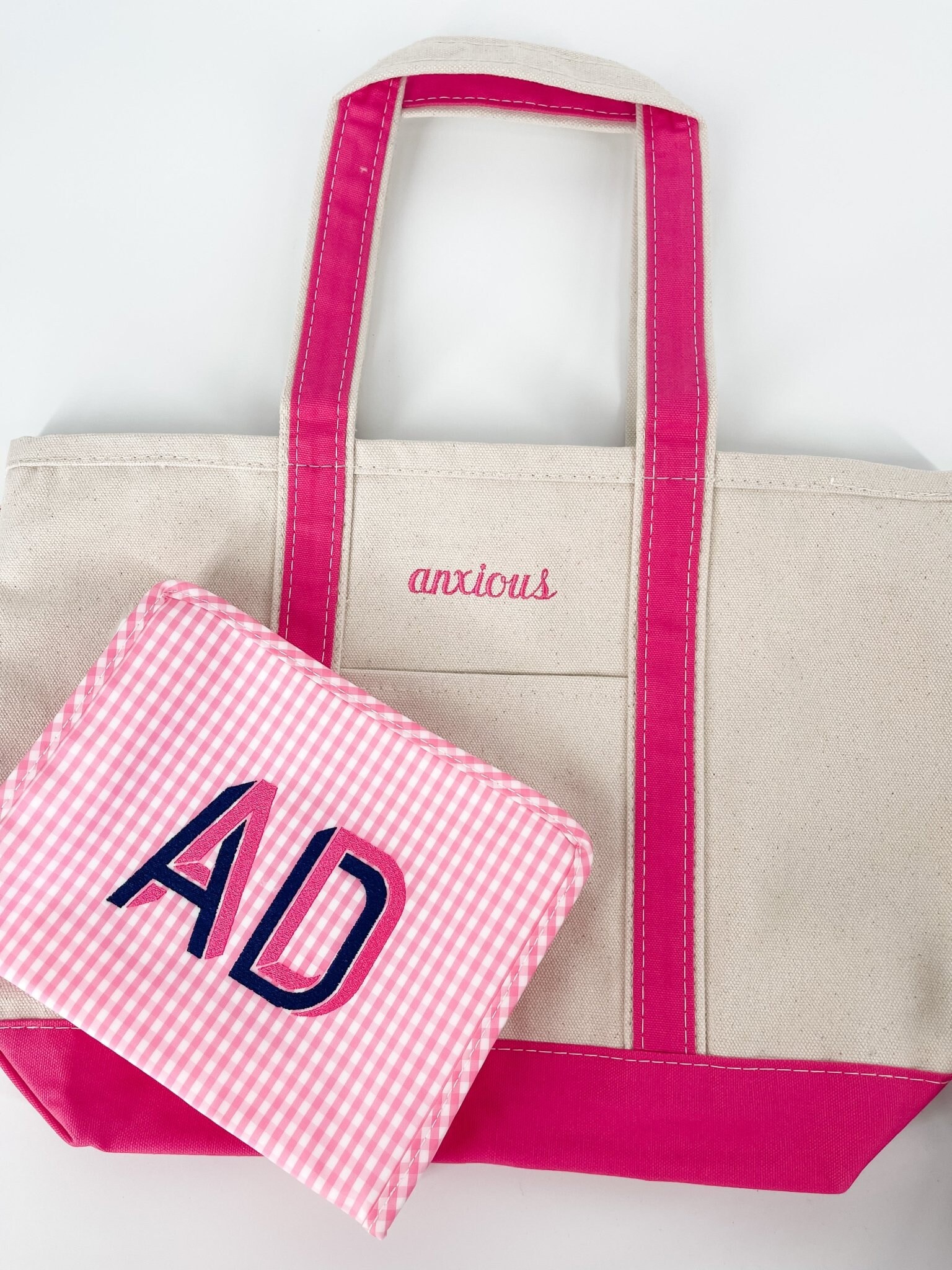 The 90s Ironic Boat Tote Bag – 7 Threads Embroidery