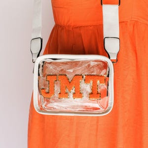 Stadiontasche mit Aufnäher