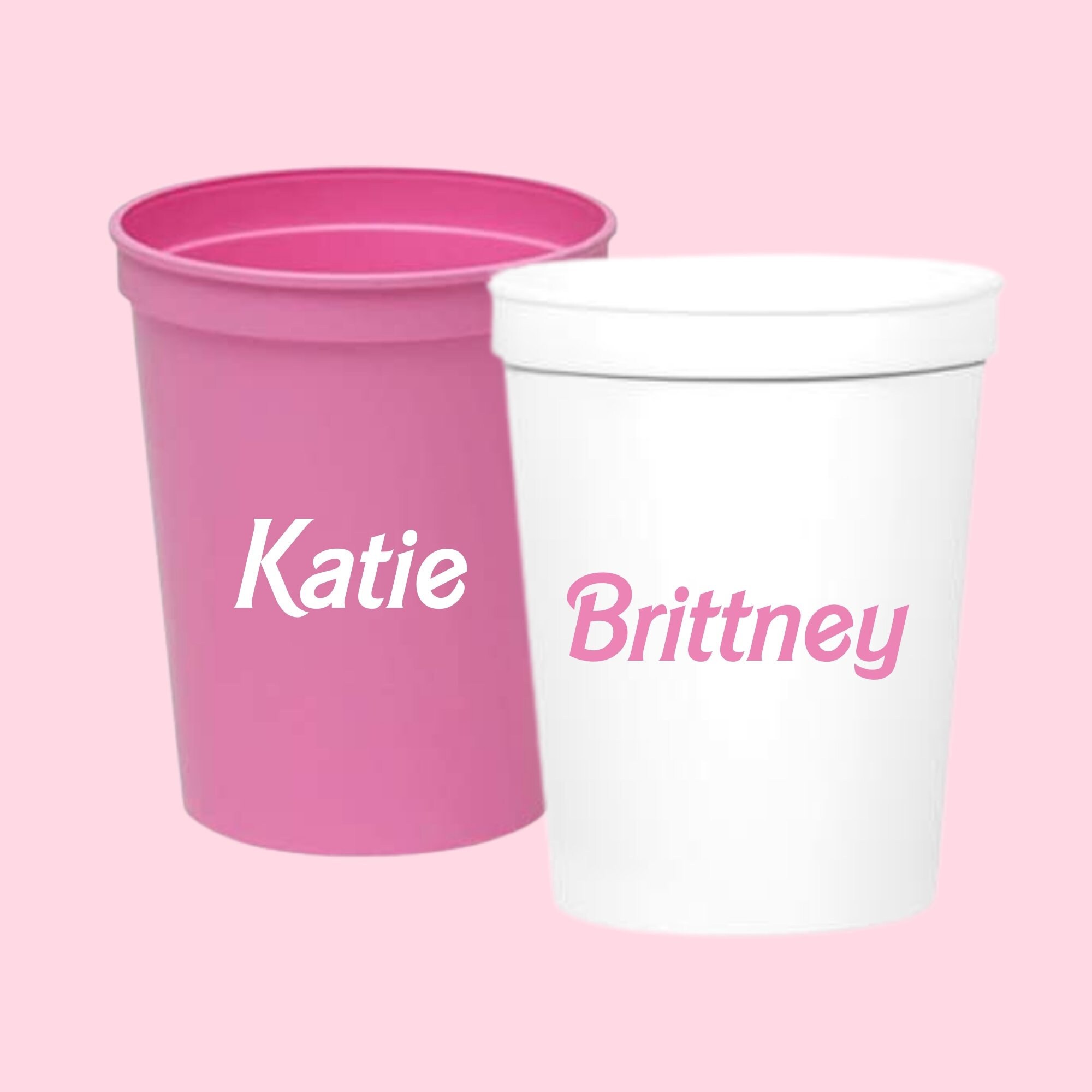 Barbie plastic cups sale