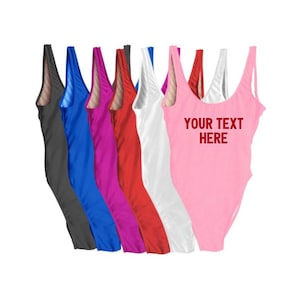 Custom Swimsuit- Block