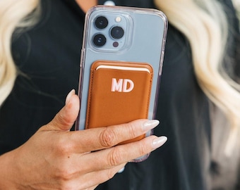 Shadow Monogram Magnetic Phone Wallet