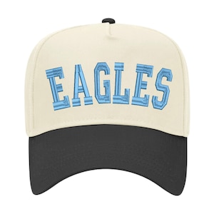 Custom Collegiate Vintage Trucker Hat // Custom Embroidered Hats, Personalized Game Day Hat, Custom Text Hat, Mama Hats, Custom Team Hat