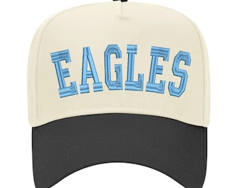 Custom Collegiate Vintage Trucker Hat // Custom Embroidered Hats, Personalized Game Day Hat, Custom Text Hat, Mama Hats, Custom Team Hat