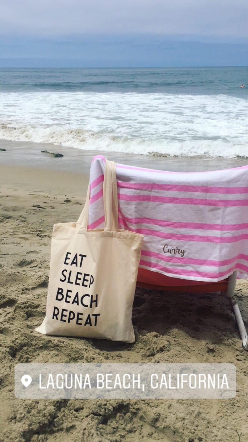 Eat Beach Sleep Repeat Tote image 6