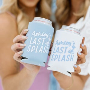 Custom Last Splash Can Cooler (Set of 4)