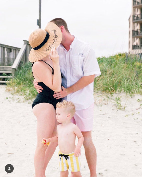 baby on board beach hat