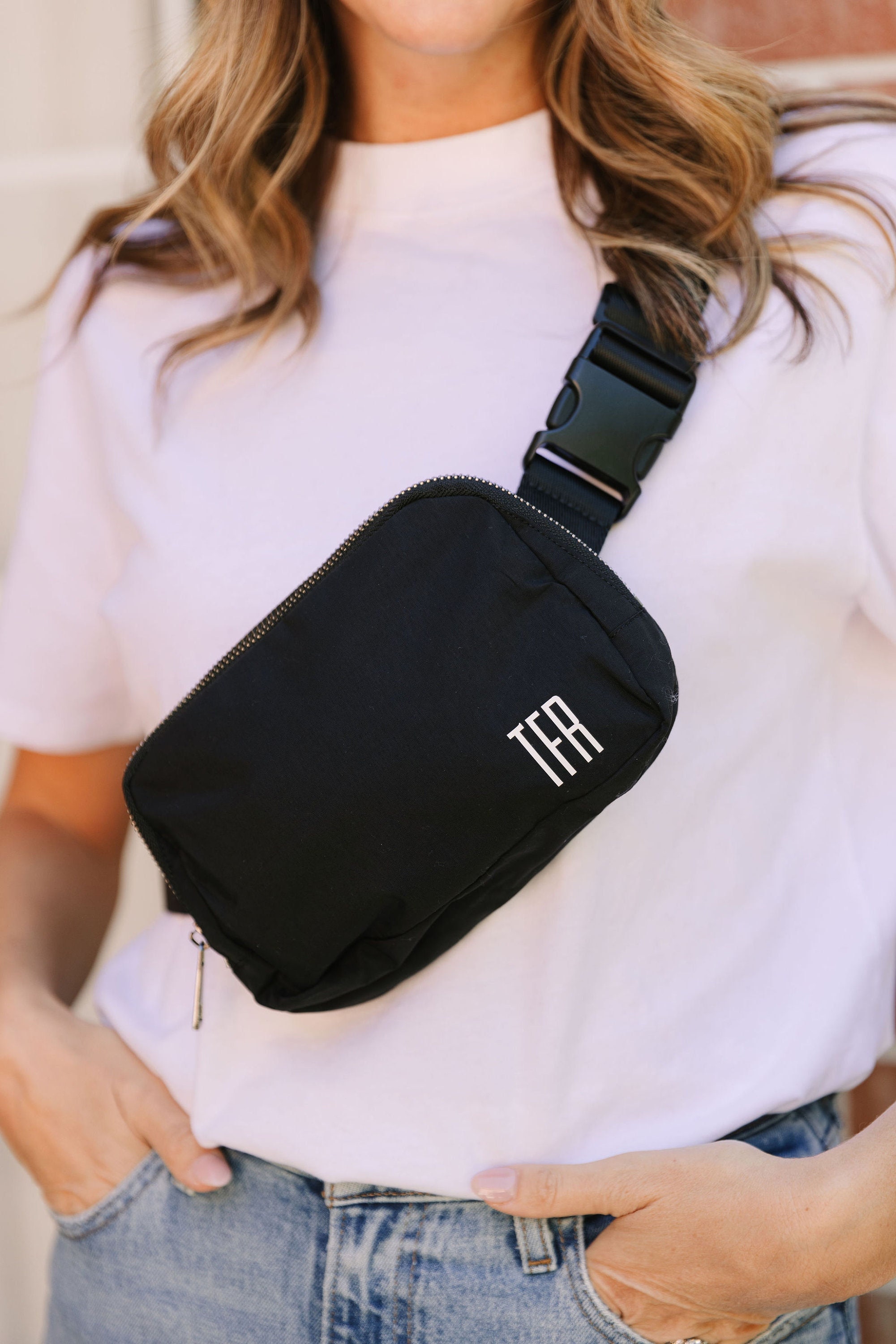 Monogrammed Belt Bag