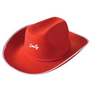Custom Cowboy Hat // Bachelorette Trip Honeymoon Beach Weekend 4th of July