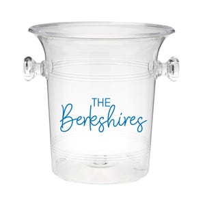 Custom Last Name Monogram Ice Bucket - Bachelorette, Wedding, Party, Pool, Housewarming, Bar Accessories