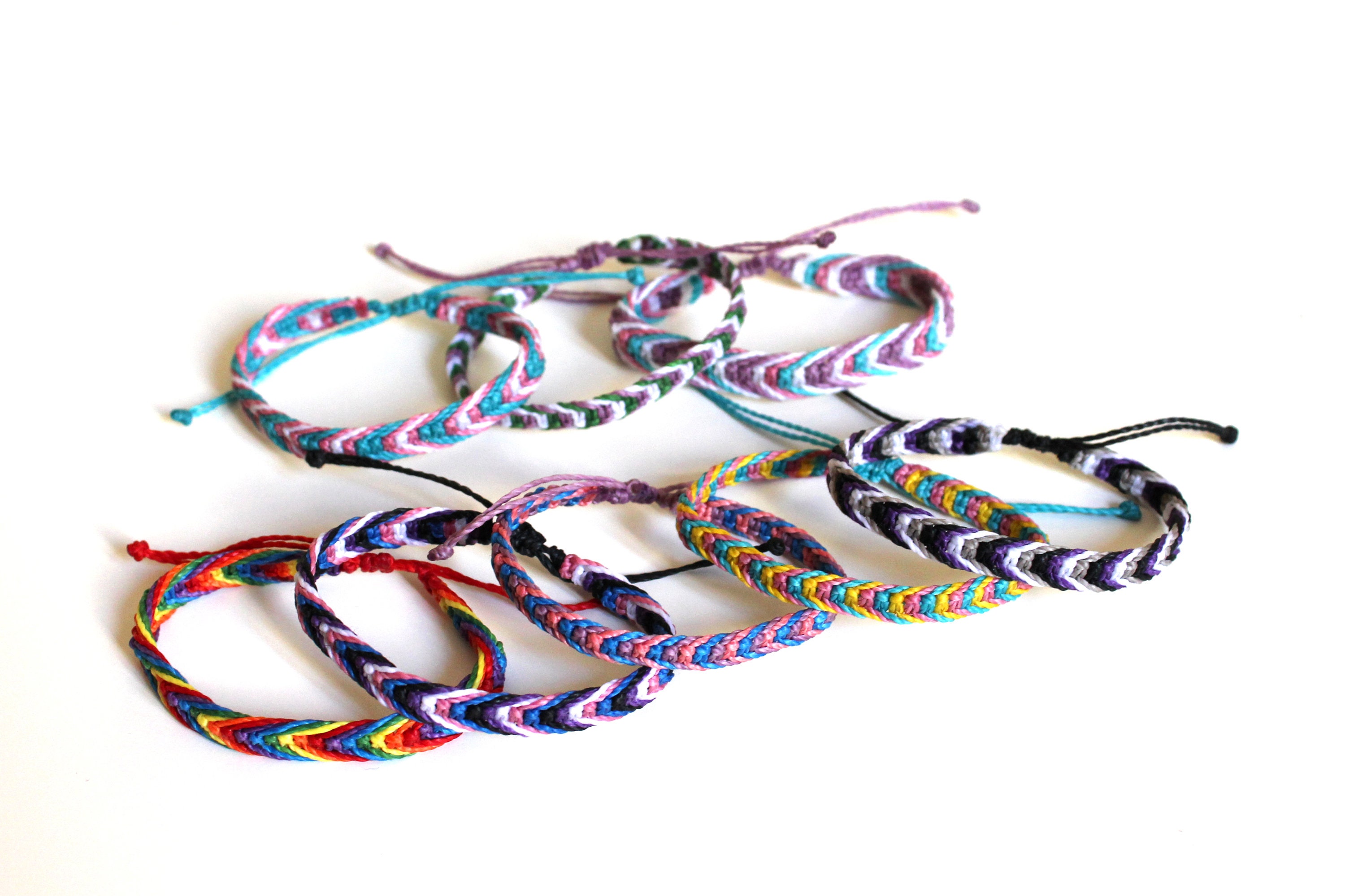 Pansexual Bracelet Lgbt Pride Jewelry Pansexual Pride Etsy Canada