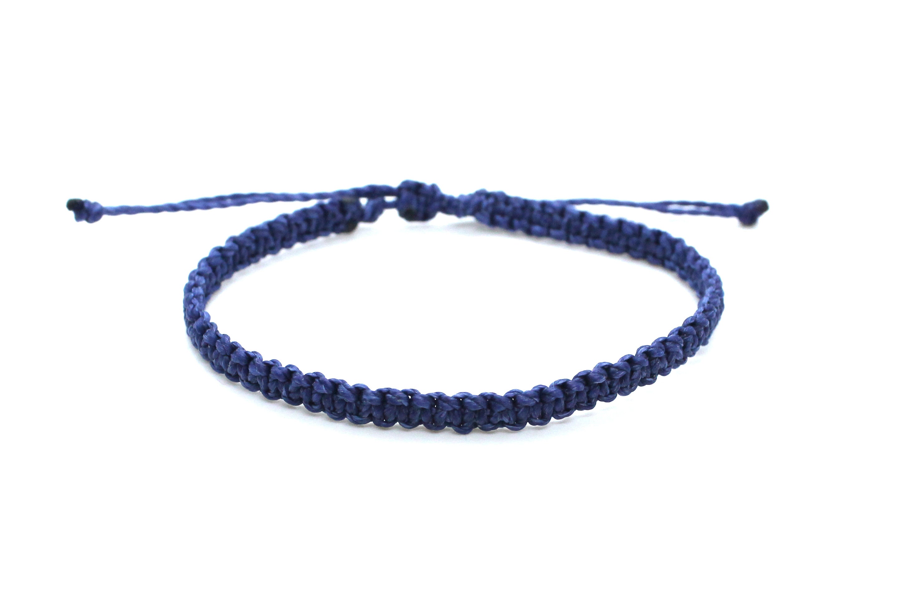Navy Blue Beads Jeans Hand Made, Classy, Fashion, Modern, Fancy Bracelet  for Women and Girls 4270012. : Amazon.in: Jewellery