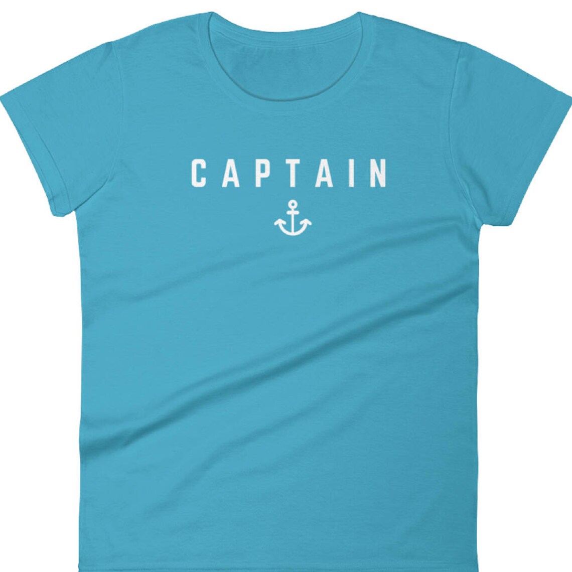 Woman's Nautical Sailing Captain Tshirt Captain Tshirt, Sailing T