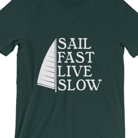 Men's Sailing T-shirt Sailing T Shirt, Sailing Tshirt, Nautical T