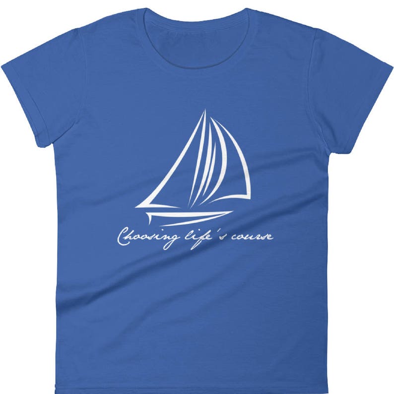 Woman's Sailboat T-shirt Sailing T Shirt Boat Tshirt - Etsy